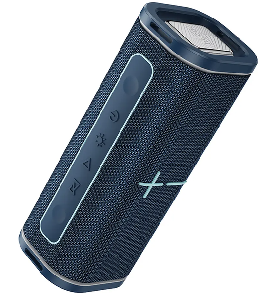 HOCO HC51 Bluetooth hordozható hangszóró, 30W, TWS, RGB, Kék