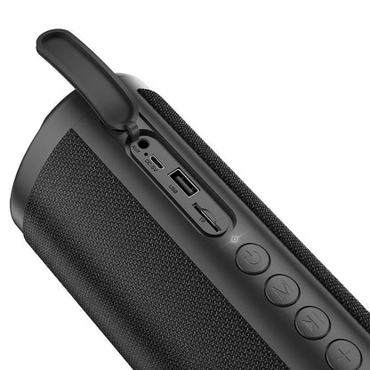 HOCO HC4 Bella Sport hordozható Bluetooth hangszóró, 10W, TWS, vízálló, fekete