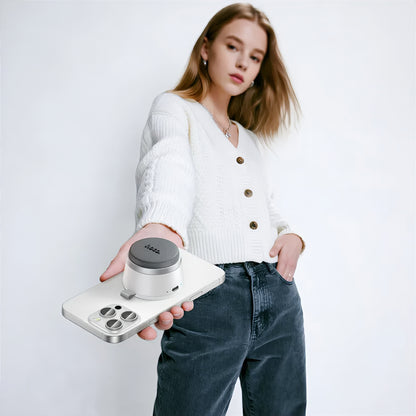 HOCO HC43 Mini Magnetic hordozható Bluetooth hangszóró, 8W, TWS, fehér