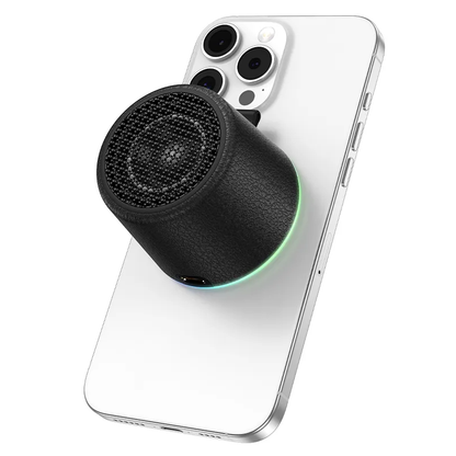 HOCO HC49 Mini mágneses Bluetooth hordozható hangszóró, 8W, TWS, fekete