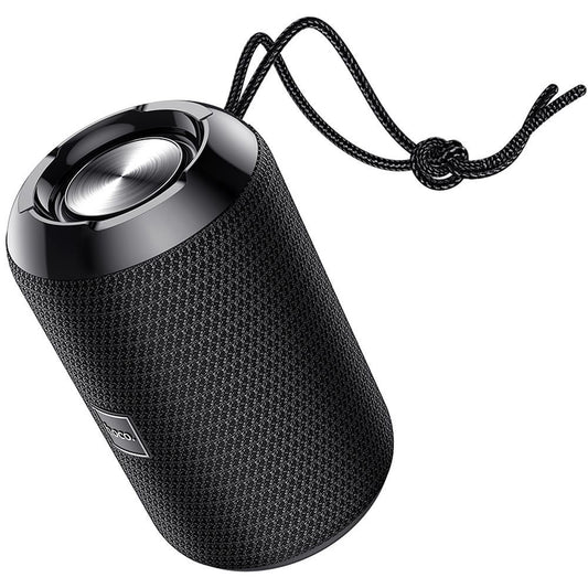 HOCO HC1 hordozható Bluetooth hangszóró, 5W, TWS, vízálló, fekete