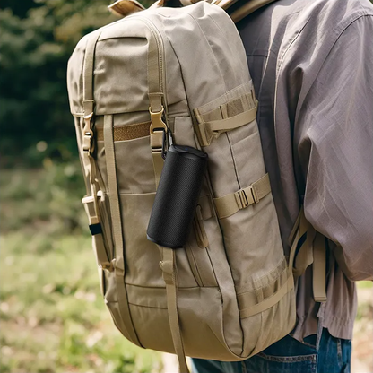 HOCO HC50 Bluetooth hordozható hangszóró, 8W, TWS, RGB, vízálló, fekete