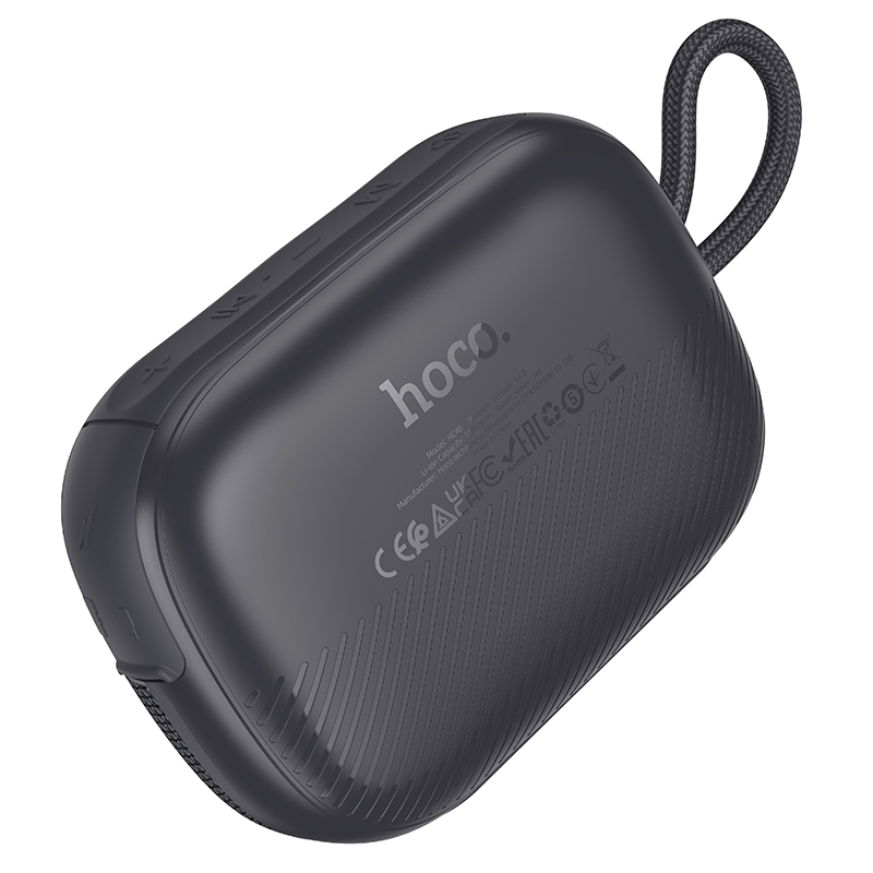 HOCO HC46 Bluetooth hordozható hangszóró, 7W, TWS, Szürke