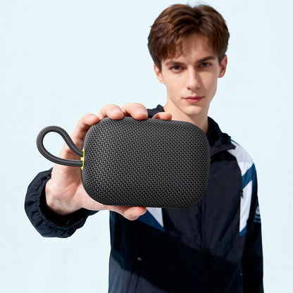 HOCO HC46 Bluetooth hordozható hangszóró, 7W, TWS, Szürke