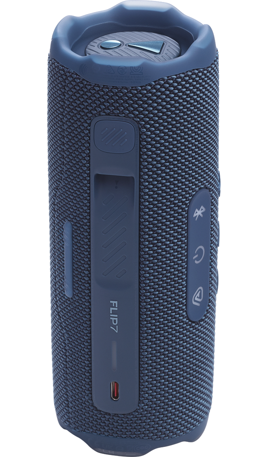 JBL Flip 7 Bluetooth hordozható hangszóró, 35W, MultiPoint, vízálló, kék JBLFLIP7BLU