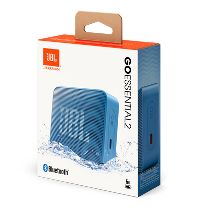 Hordozható Bluetooth Hangszóró JBL Go Essential 2, 3.1W, Pro Sound, Vízálló, Kék JBLGOES2BLUCN