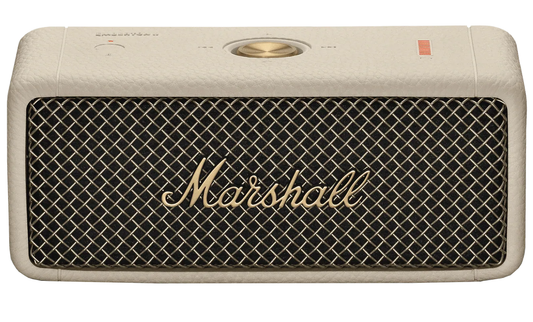 Marshall Emberton II Bluetooth hordozható hangszóró, 20W, vízálló, krémszínű