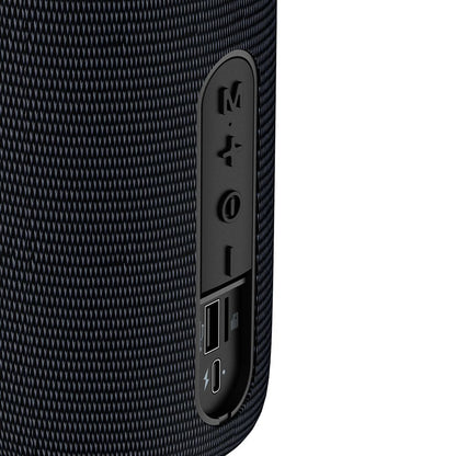 McDodo BS-1410 hordozható Bluetooth hangszóró, 2 x 5W, RGB, vízálló, fekete