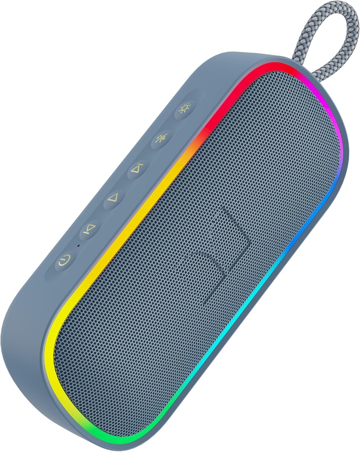 Monster S150 Plus Bluetooth hordozható hangszóró, 40W, TWS, RGB, vízálló, kék