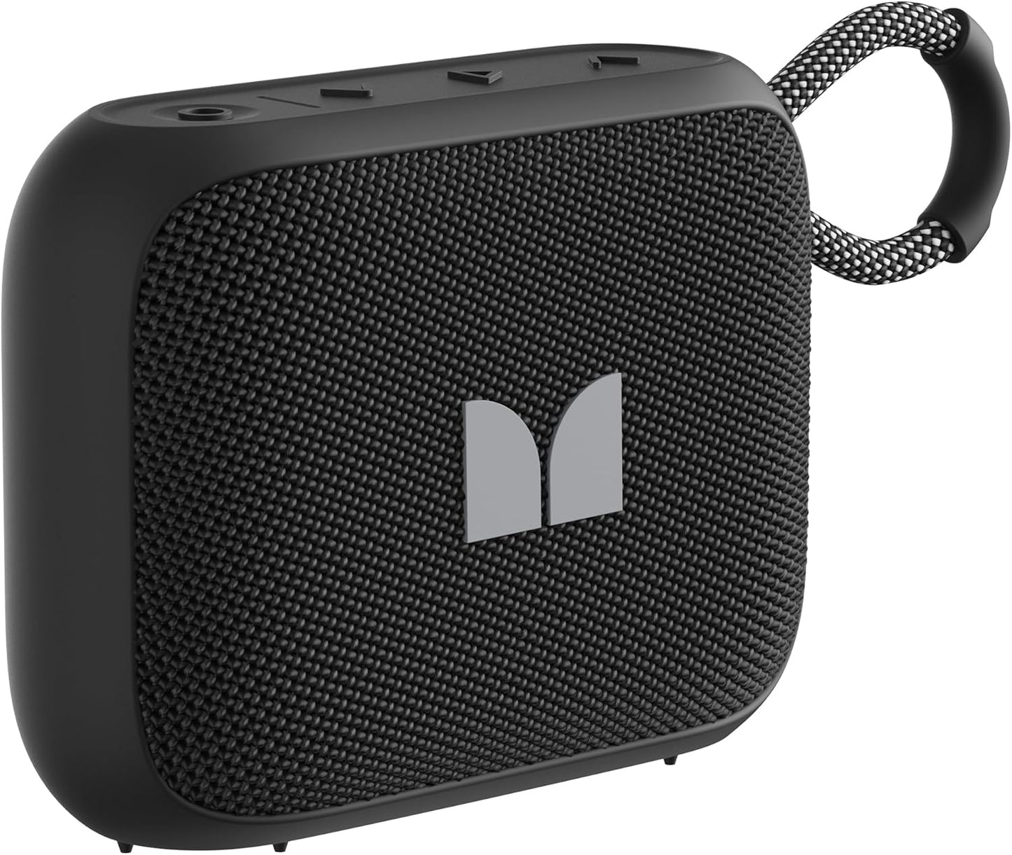 Monster S520 Bluetooth hordozható hangszóró, 5W, TWS, RGB, vízálló, fekete