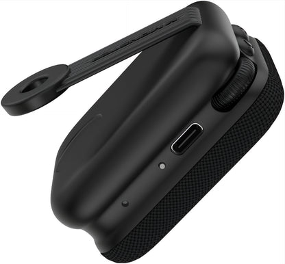 Bluetooth hordozható hangszóró Monster Blaster Atom, 6W, vízálló, fekete