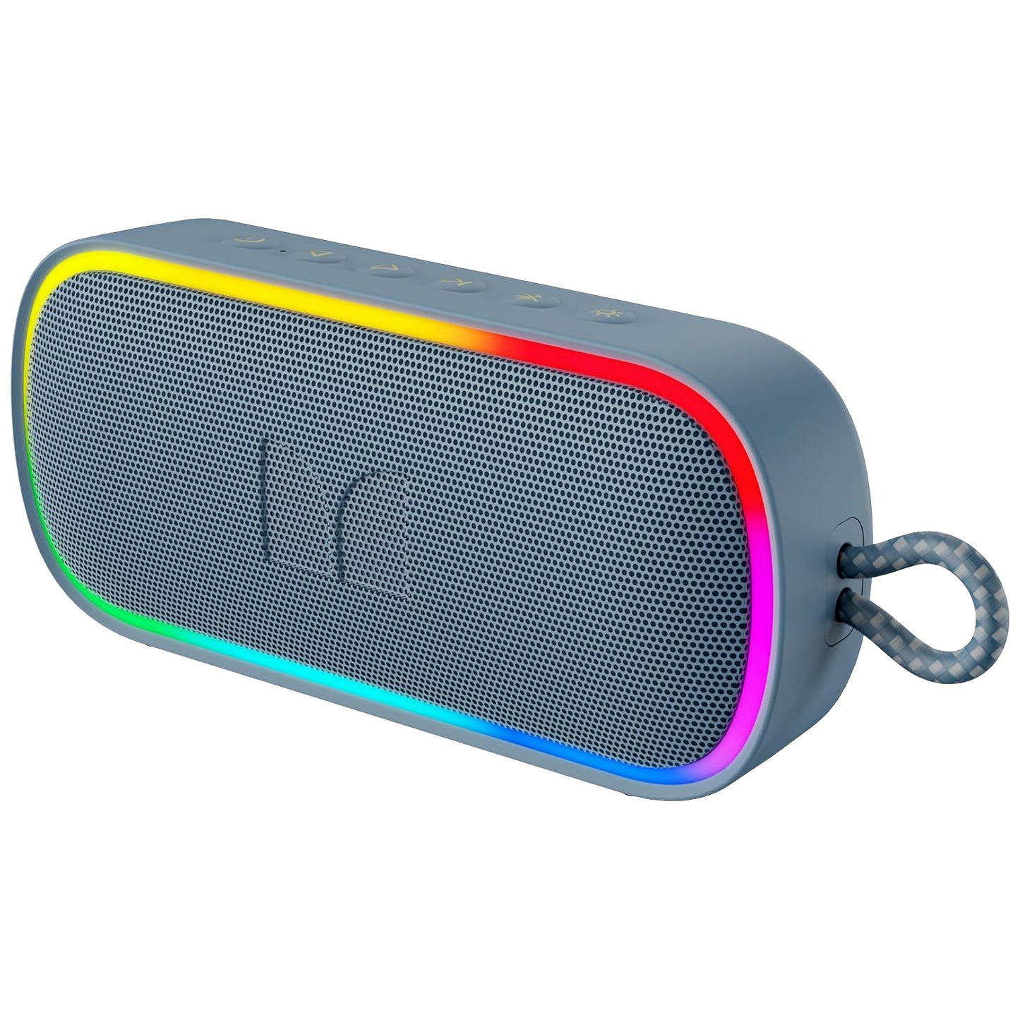 Monster S150 Plus Bluetooth hordozható hangszóró, 40W, TWS, RGB, vízálló, kék