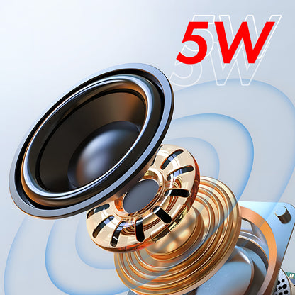 XO Design F38 hordozható Bluetooth hangszóró, 5W, fekete