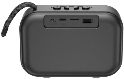 Hordozható Bluetooth Hangszóró XO Design F66, 5W, RGB, Fekete