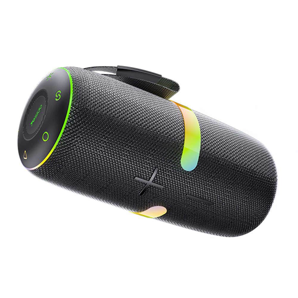 Hordozható Bluetooth Hangszóró Yesido YSW22, 30W, RGB, Vízálló, Fekete