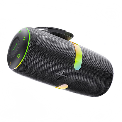 Hordozható Bluetooth Hangszóró Yesido YSW22, 30W, RGB, Vízálló, Fekete