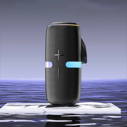 Hordozható Bluetooth Hangszóró Yesido YSW22, 30W, RGB, Vízálló, Fekete