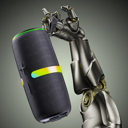 Hordozható Bluetooth Hangszóró Yesido YSW22, 30W, RGB, Vízálló, Fekete