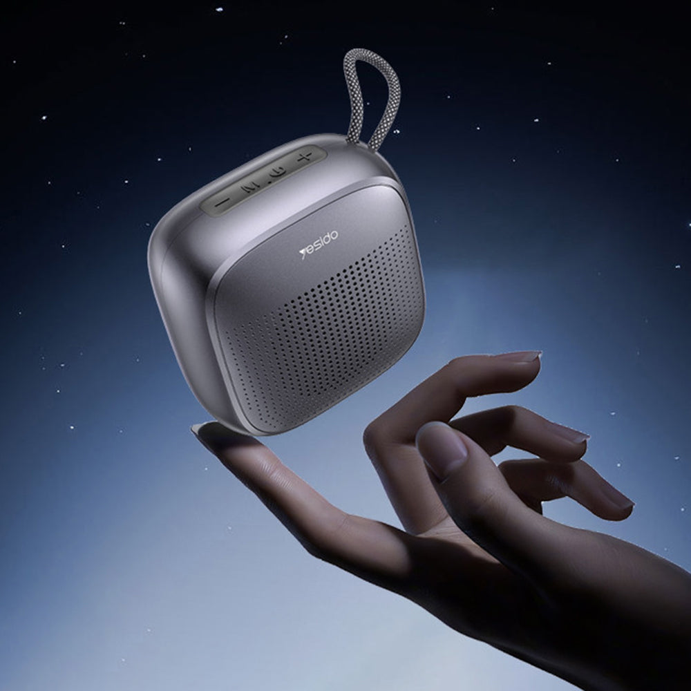 Hordozható Bluetooth Hangszóró Yesido YSW24, 5W, Vízálló, Fekete