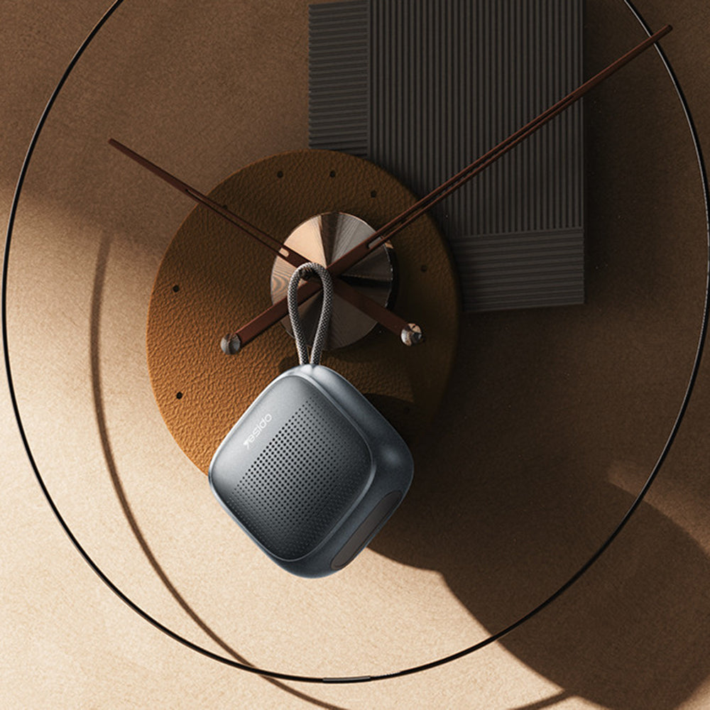 Hordozható Bluetooth Hangszóró Yesido YSW24, 5W, Vízálló, Fekete