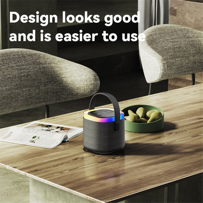 Hordozható Bluetooth Hangszóró Yesido YSW25, 5W, RGB, Fekete