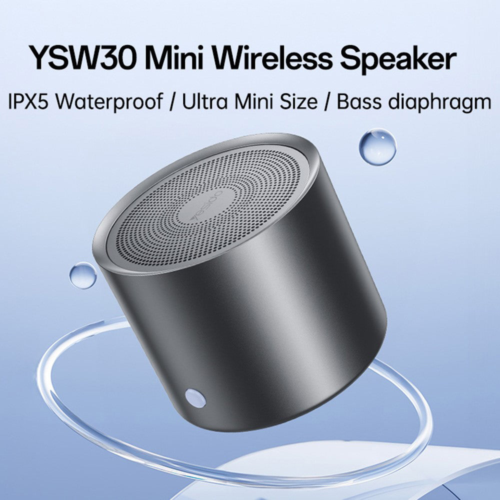 Yesido YSW30 Bluetooth hangszóró, 3W, vízálló, fekete