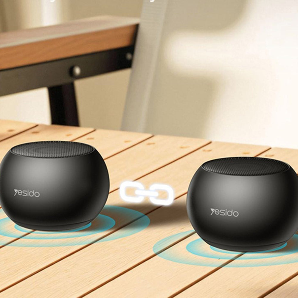 Bluetooth hangszóró Yesido YSW33, 3W, Fekete