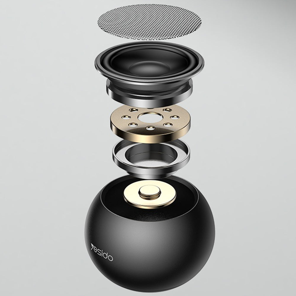 Bluetooth hangszóró Yesido YSW33, 3W, Fekete