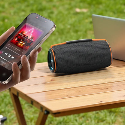 Hordozható Bluetooth Hangszóró Yesido YSW38, 30W, TWS, RGB, Fekete