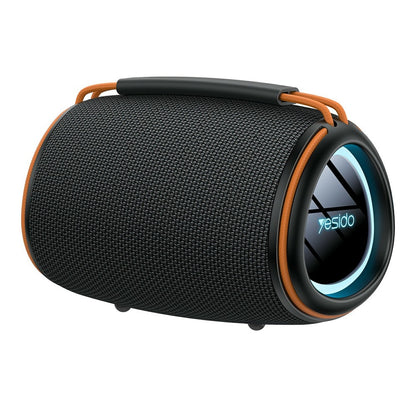 Hordozható Bluetooth Hangszóró Yesido YSW39, 20W, TWS, RGB, Fekete