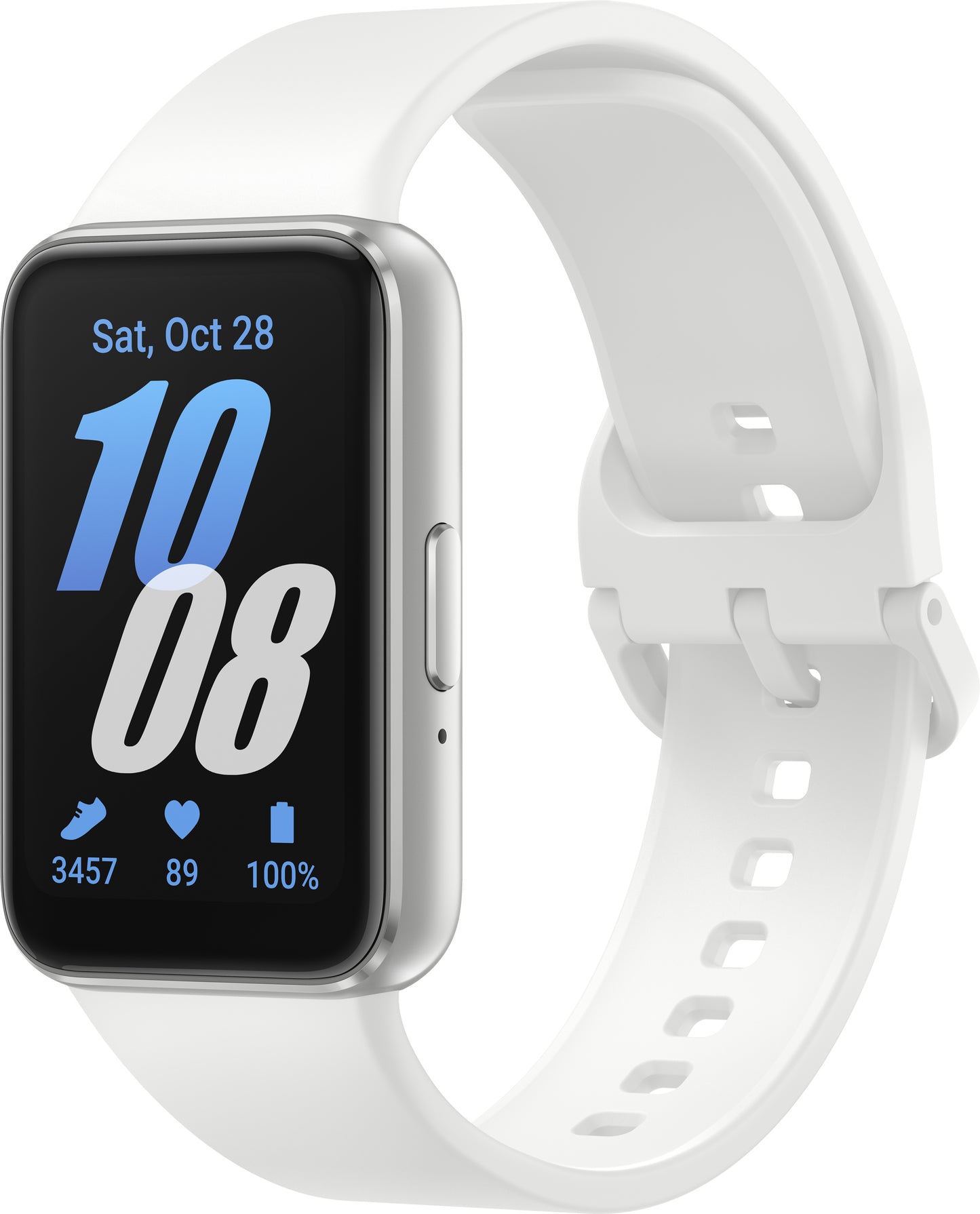 Samsung Galaxy Fit3 Fitness Bracelet, Silver SM-R390NZSAEUE