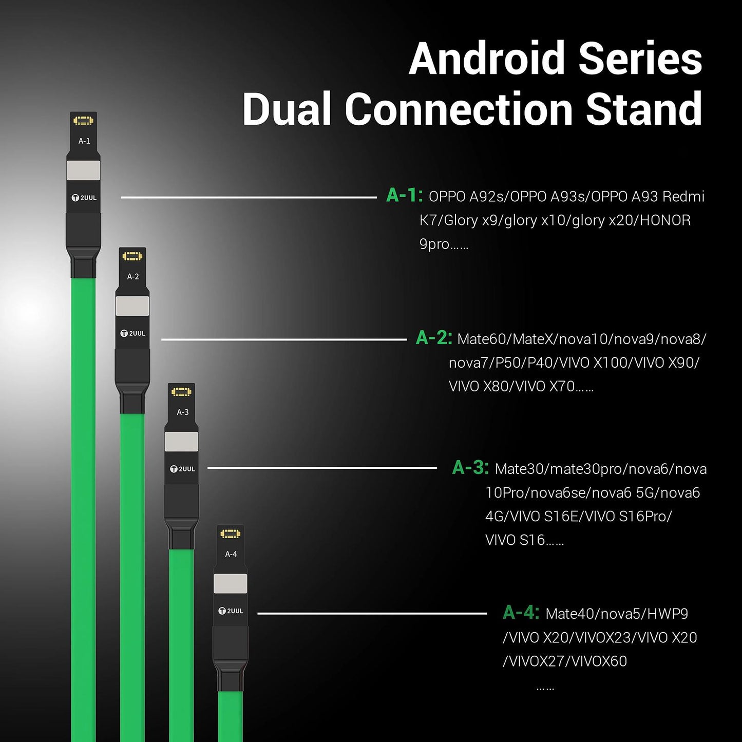2UUL PW02 tápkábel Apple iPhone / Android sorozathoz