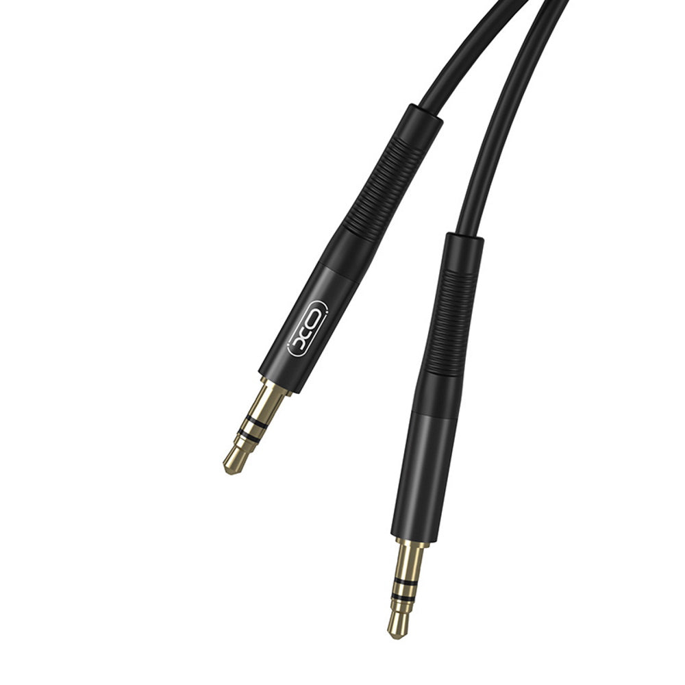 Audio kábel 3.5mm - 3.5mm XO Design NB-R175B, 2m, Fekete