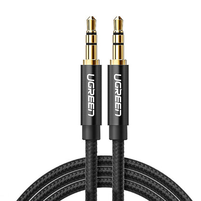 Audio kábel 3.5mm - 3.5mm UGREEN AV112, 1m, Fekete