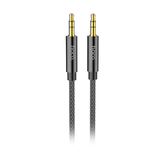 Audio kábel 3.5mm - 3.5mm HOCO UPA19, 2m, Fekete