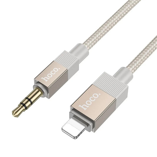 Audio kábel Lightning - 3.5mm HOCO UPA32A, 1m, Arany