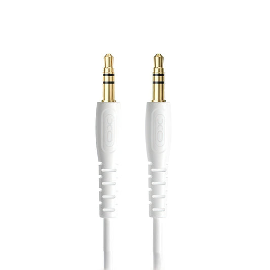 Audio kábel 3.5mm - 3.5mm XO Design NB-R270, 1m, Fehér