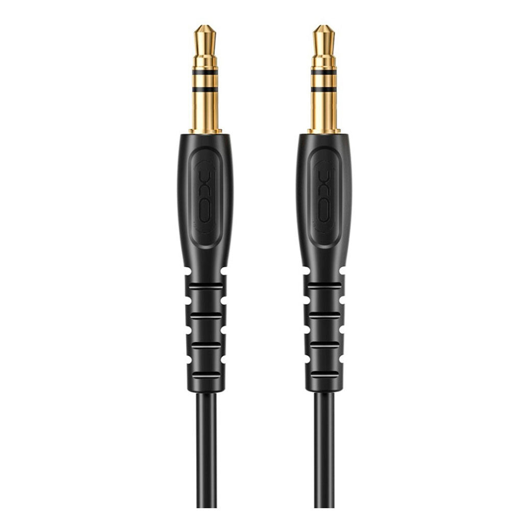 Audio kábel 3.5mm - 3.5mm XO Design NB-R270, 1m, Fekete