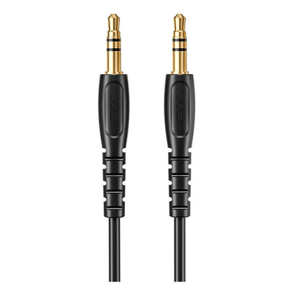 Audio kábel 3.5mm - 3.5mm XO Design NB-R270, 1m, Fekete