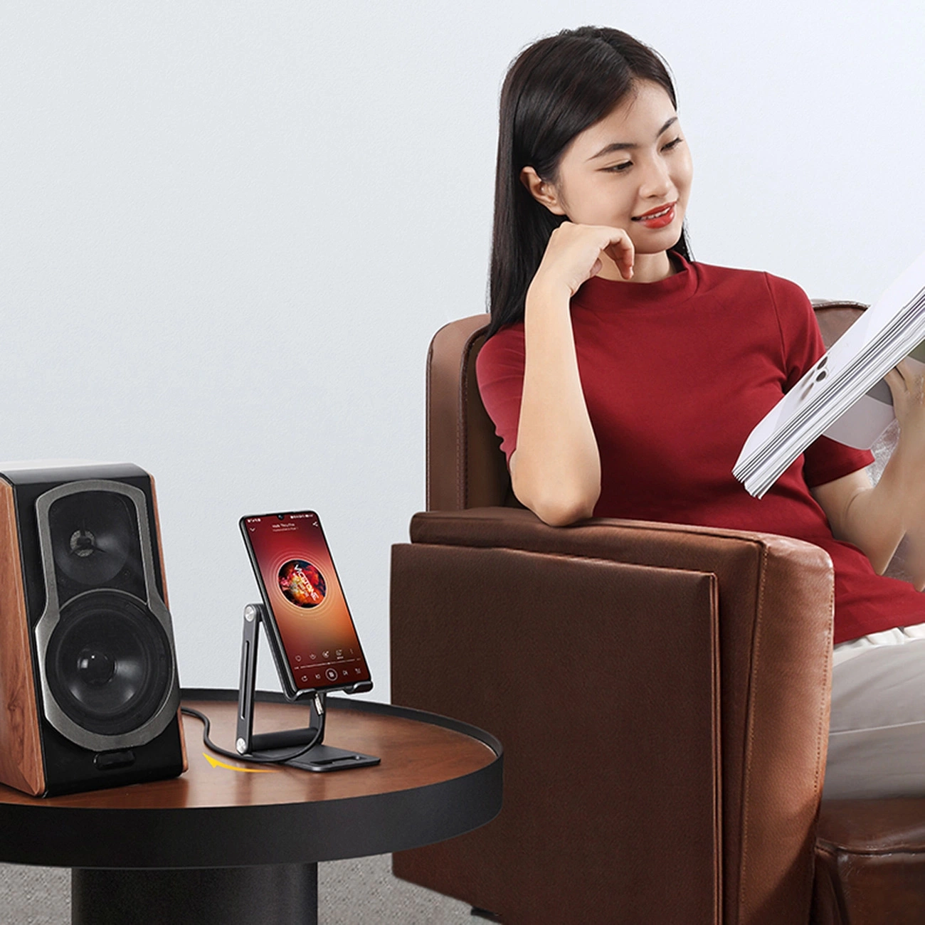 3.5mm Audio Cable - 2 x RCA UGREEN AV116, 1m, Black