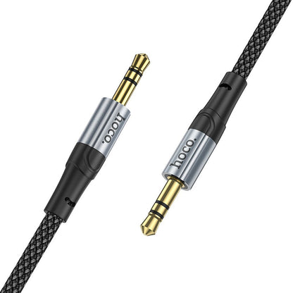 Audio kábel 3.5mm - 3.5mm HOCO UPA26, 1m, Fekete