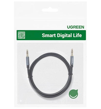 Audio kábel 3.5mm - 3.5mm UGREEN AV112, 1m, Kék