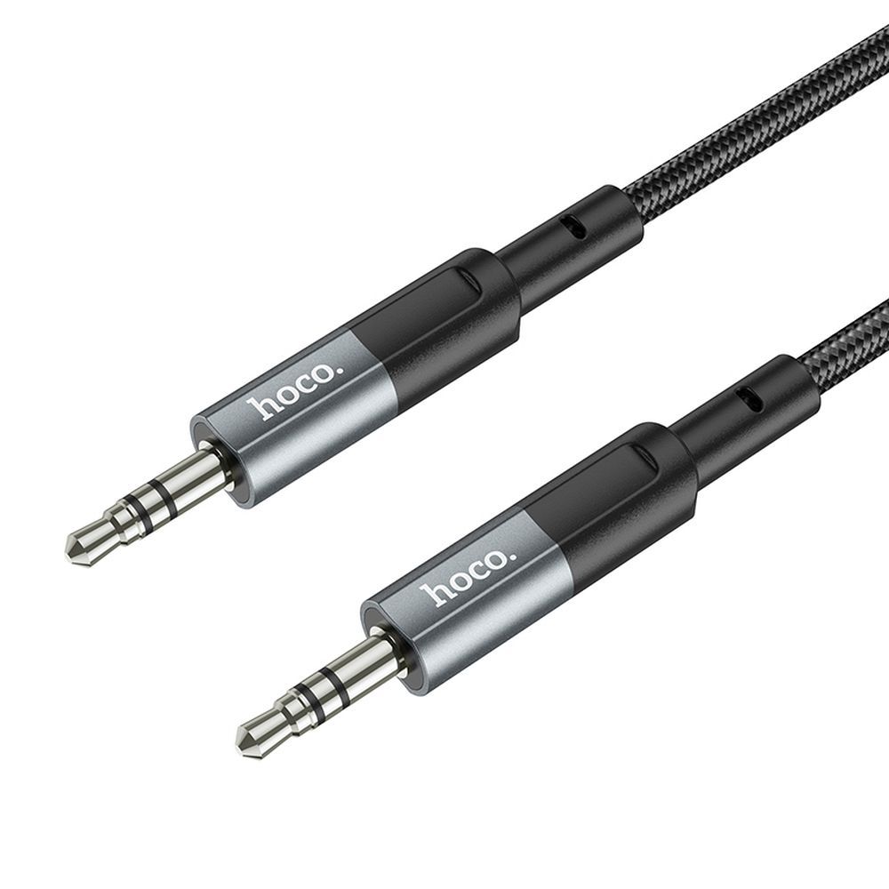 Audio Cable 3.5mm - 3.5mm HOCO UPA23, 1m, Gray
