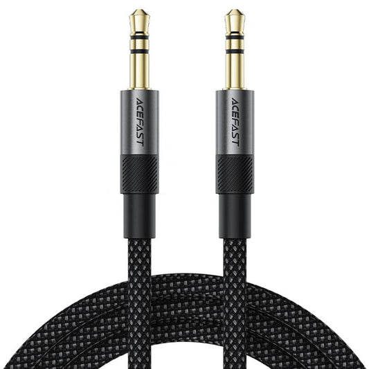 Audio kábel 3.5mm - 3.5mm Acefast J10, 1m, Fekete