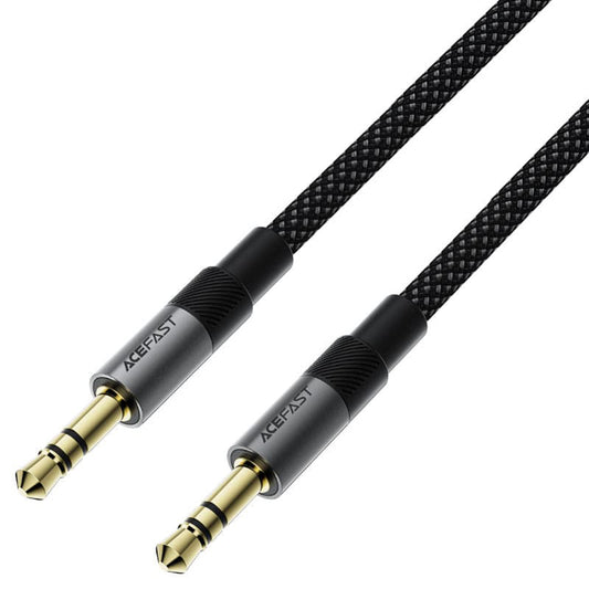 Audio kábel 3.5mm - 3.5mm Acefast J10, 1m, Fekete