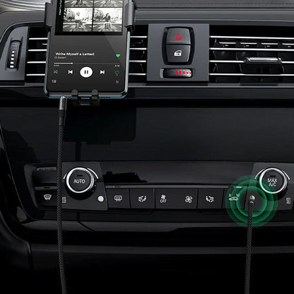 Audio kábel 3.5mm - 3.5mm Acefast J10, 1m, Fekete
