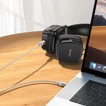 Audio kábel 3.5mm - 3.5mm HOCO UPA32, 1m, Arany