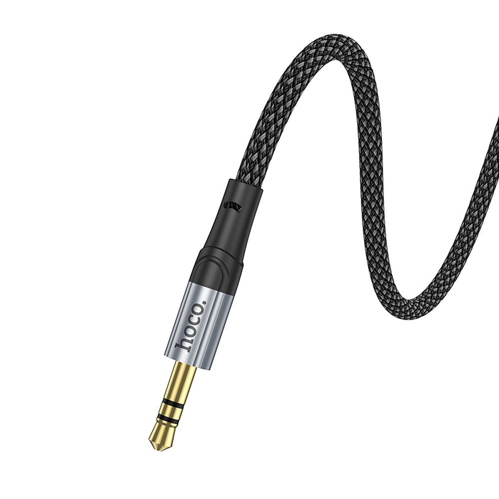 Audio kábel 3.5mm - 3.5mm HOCO UPA26, 1m, Fekete