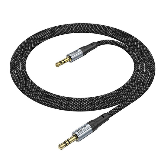 Audio kábel 3.5mm - 3.5mm HOCO UPA26, 1m, Fekete