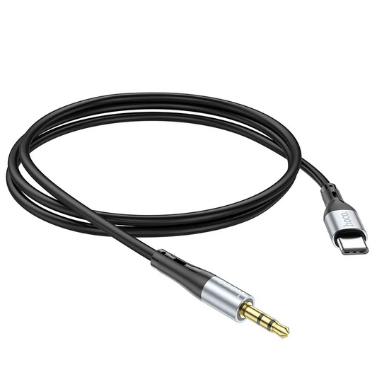 USB-C to 3.5mm Audio Cable HOCO UPA22, 1m, Black